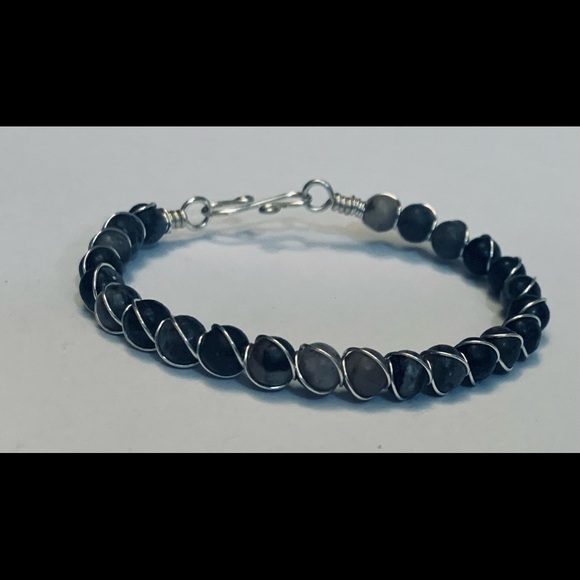 Beautiful handmade natural agate bracelet NWT - Picture 2 of 4
